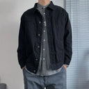  Black Denim Coat