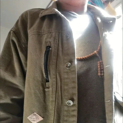ERKEK EC42V DENİM CEKET